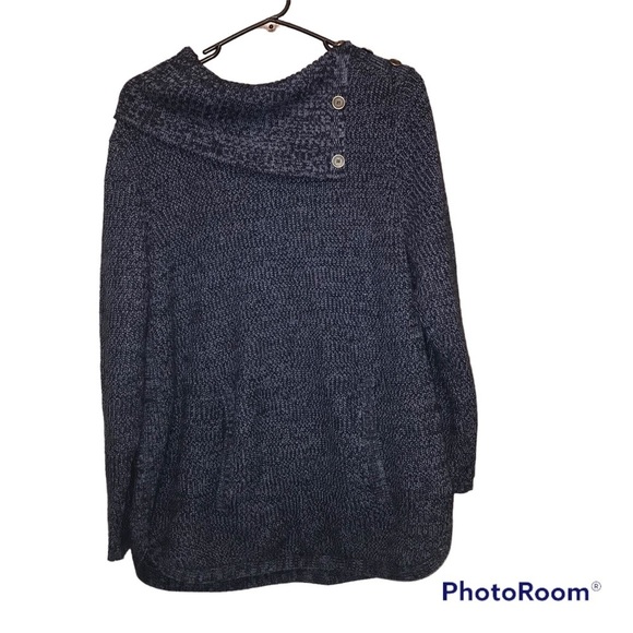 Style & Co. Sweaters - Style & Co cowl neck envelope tunic sweater plus size